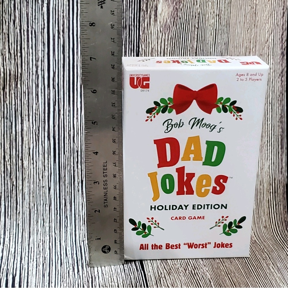 Dad Jokes Holiday Edition Matching Card Game 2024 University Games | Bob Moog's - Picture 5 of 7